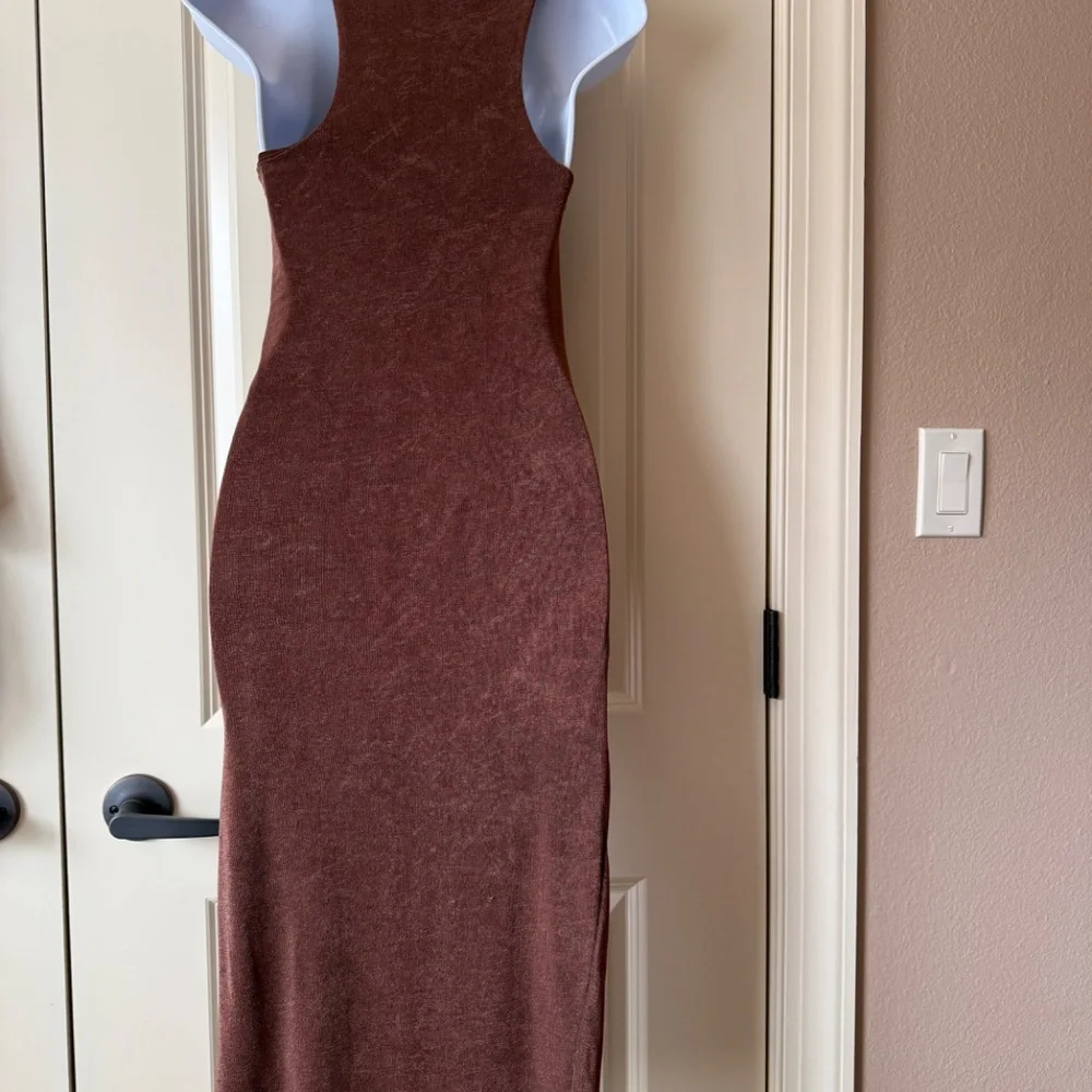 Forever 21 Ribbed Midi Tank Dress size Small - Picture 4 of 7